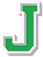 VA 23.5" Individuals - Flat Green J