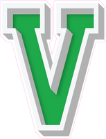 VA 23.5" Individuals - Flat Green V