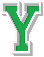 VA 23.5" Individuals - Flat Green Y