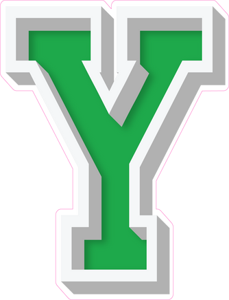 VA 23.5" Individuals - Flat Green Y