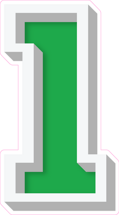 VA 23.5" Individuals - Flat Green 1