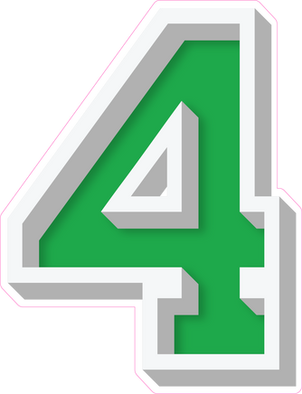 VA 23.5" Individuals - Flat Green 4