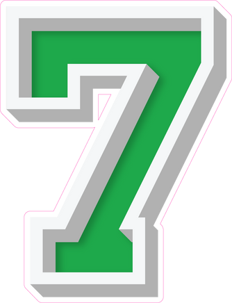 VA 23.5" Individuals - Flat Green 7