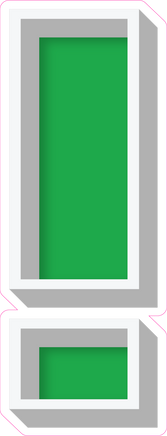VA 23.5" Individuals - Flat Green !