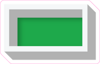 VA 23.5" Individuals - Flat Green Dash