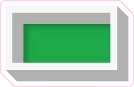 VA 23.5" Individuals - Flat Green Dash