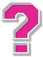 VA 23.5" Individuals - Flat Hot Pink ?