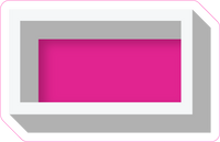 VA 23.5" Individuals - Flat Hot Pink Dash