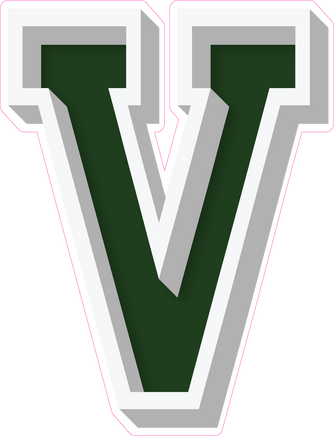 VA 23.5" Individuals - Flat Hunter Green V