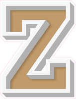 VA 23.5" Individuals - Flat Khaki Z