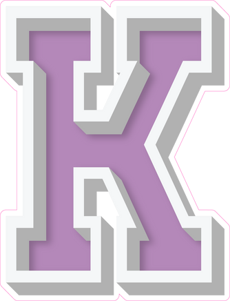 VA 23.5" Individuals - Flat Lavender K