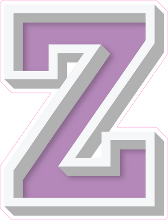 VA 23.5" Individuals - Flat Lavender Z