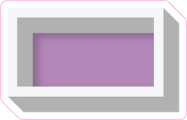 VA 23.5" Individuals - Flat Lavender Dash