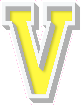VA 23.5" Individuals - Flat Lemon V