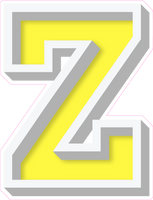 VA 23.5" Individuals - Flat Lemon Z