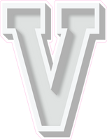 VA 23.5" Individuals - Flat Light Grey V