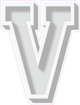 VA 23.5" Individuals - Flat Light Grey V
