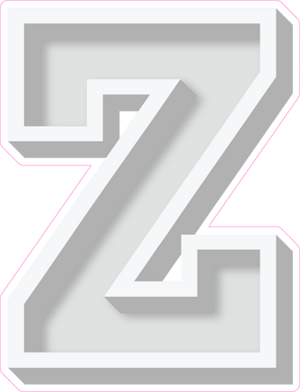 VA 23.5" Individuals - Flat Light Grey Z
