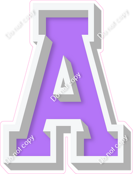 VA 23.5" Individuals - Flat Lilac A