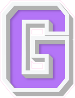 VA 23.5" Individuals - Flat Lilac G