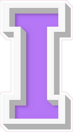 VA 23.5" Individuals - Flat Lilac I