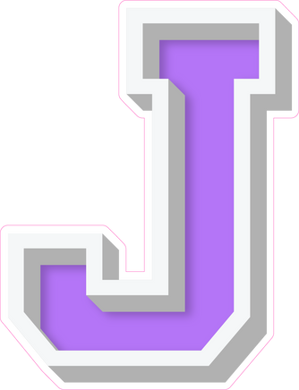 VA 23.5" Individuals - Flat Lilac J