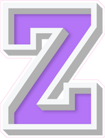 VA 23.5" Individuals - Flat Lilac Z