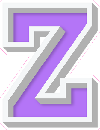 VA 23.5" Individuals - Flat Lilac Z