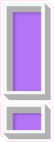 VA 23.5" Individuals - Flat Lilac !