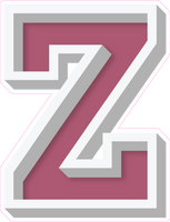 VA 23.5" Individuals - Flat Mauve Z