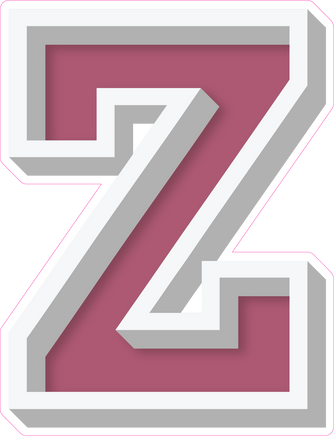 VA 23.5" Individuals - Flat Mauve Z