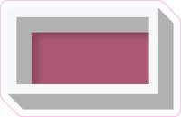 VA 23.5" Individuals - Flat Mauve Dash