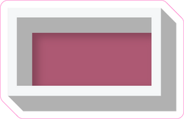 VA 23.5" Individuals - Flat Mauve Dash