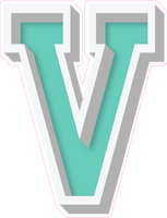 VA 23.5" Individuals - Flat Mint V