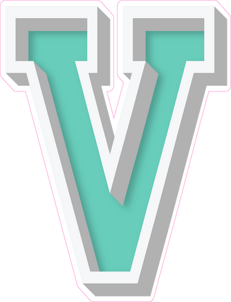 VA 23.5" Individuals - Flat Mint V