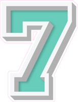VA 23.5" Individuals - Flat Mint 7