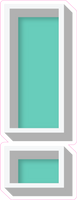 VA 23.5" Individuals - Flat Mint !
