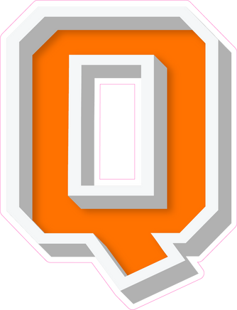 VA 23.5" Individuals - Flat Orange Q