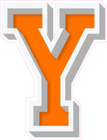 VA 23.5" Individuals - Flat Orange Y