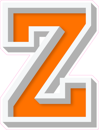 VA 23.5" Individuals - Flat Orange Z