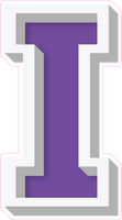 VA 23.5" Individuals - Flat Purple I