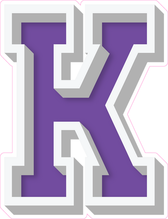 VA 23.5" Individuals - Flat Purple K