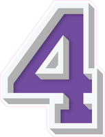 VA 23.5" Individuals - Flat Purple 4