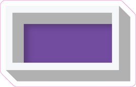 VA 23.5" Individuals - Flat Purple Dash