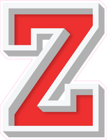 VA 23.5" Individuals - Flat Red Z