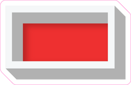 VA 23.5" Individuals - Flat Red Dash