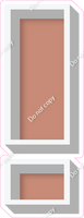 VA 23.5" Individuals - Flat Rose Gold