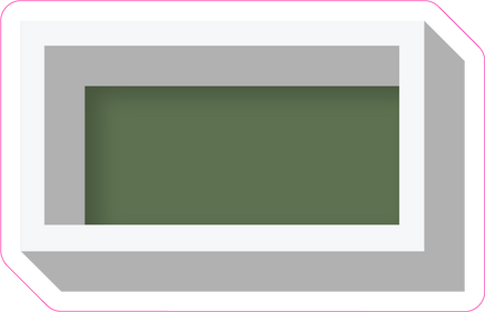 VA 23.5" Individuals - Flat Sage Dash