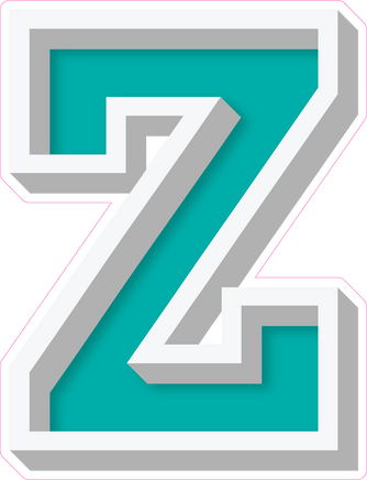 VA 23.5" Individuals - Flat Teal Z
