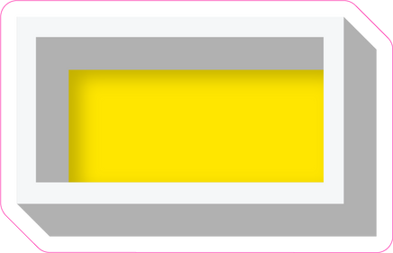 VA 23.5" Individuals - Flat Yellow Dash